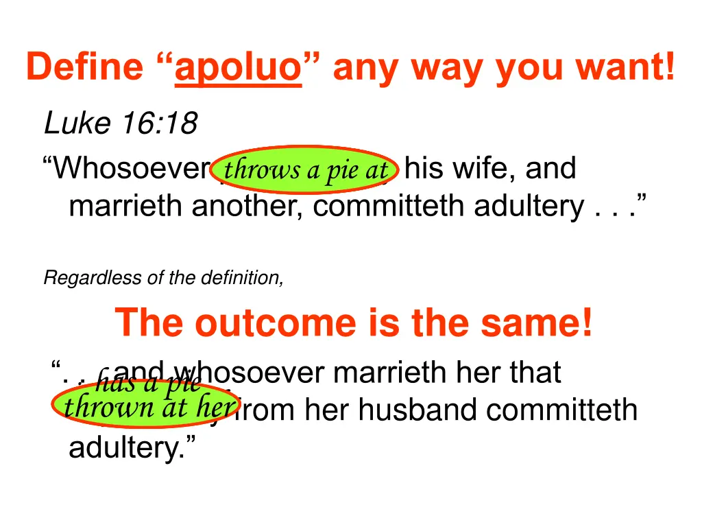 define apoluo any way you want