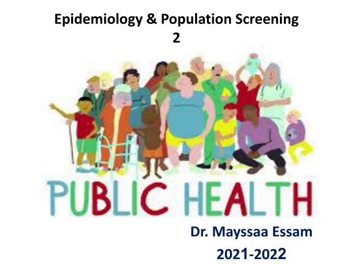 epidemiology population screening 2