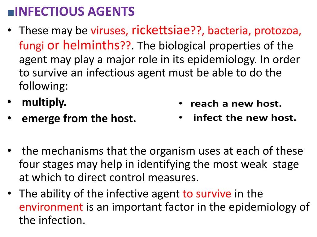 infectious agents these may be viruses