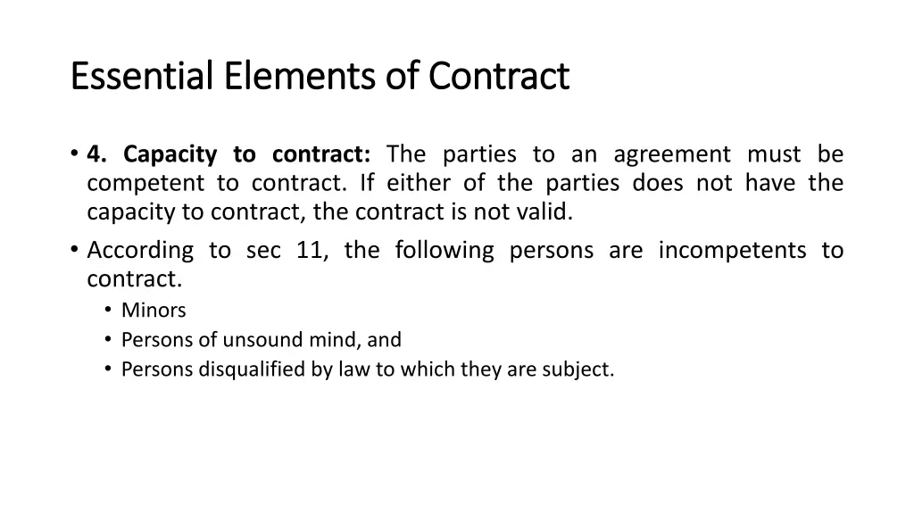 essential elements of contract essential elements 1