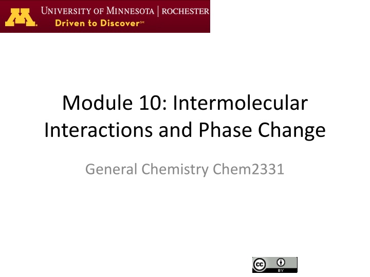 module 10 intermolecular interactions and phase