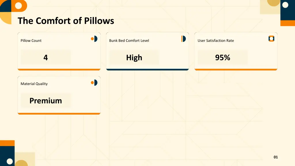 the comfort of pillows