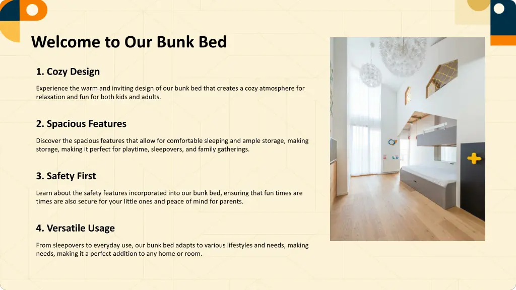 welcome to our bunk bed