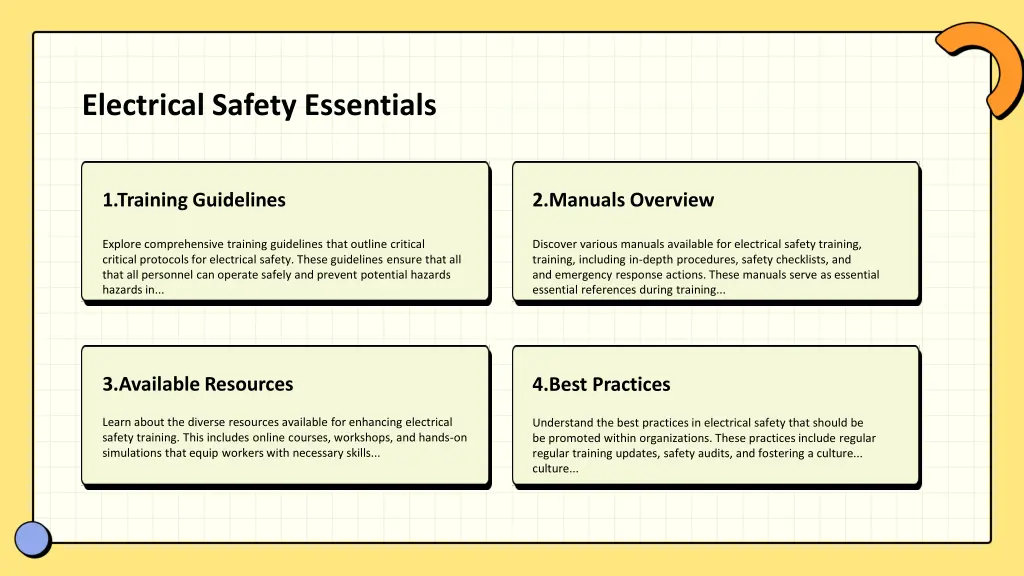 electrical safety essentials