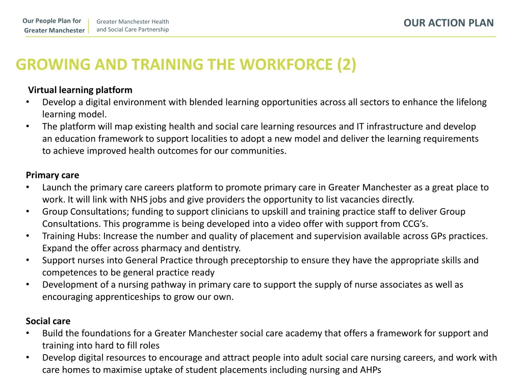 our people plan for greater manchester 20