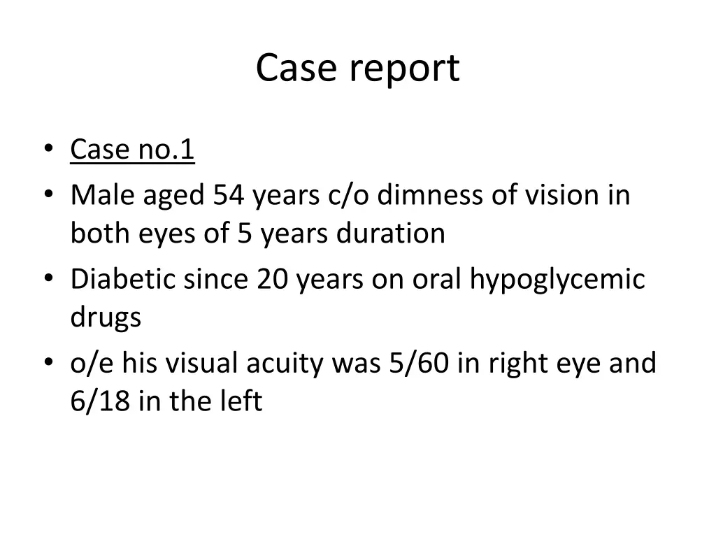 case report