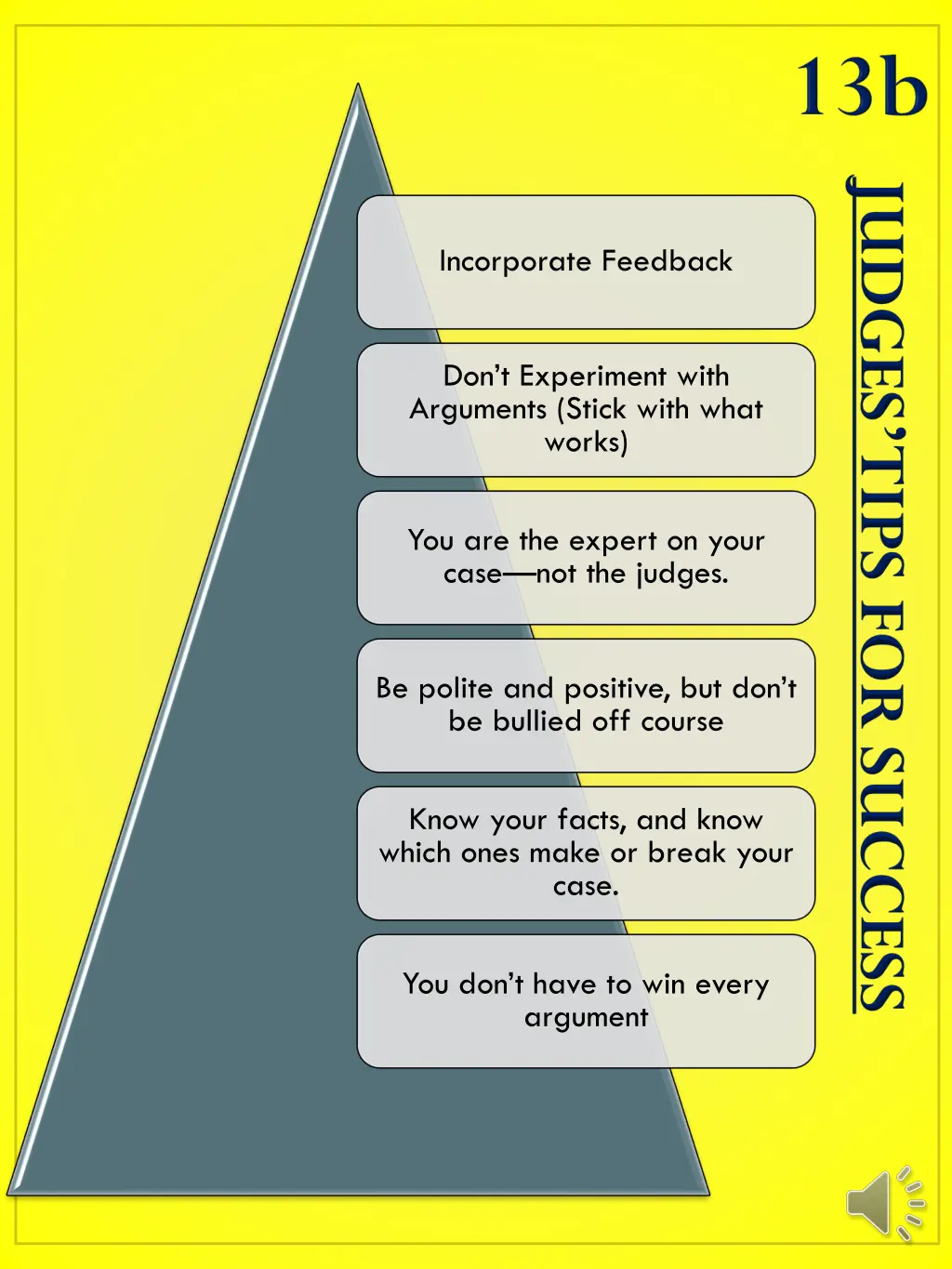 incorporate feedback
