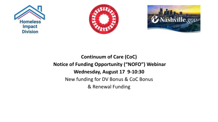 continuum of care coc notice of funding