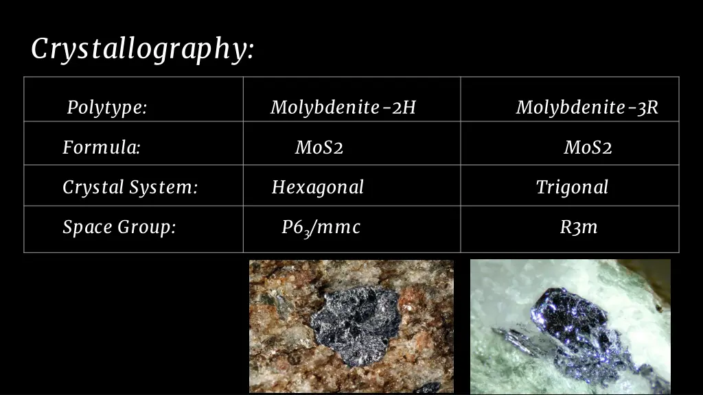 crystallography