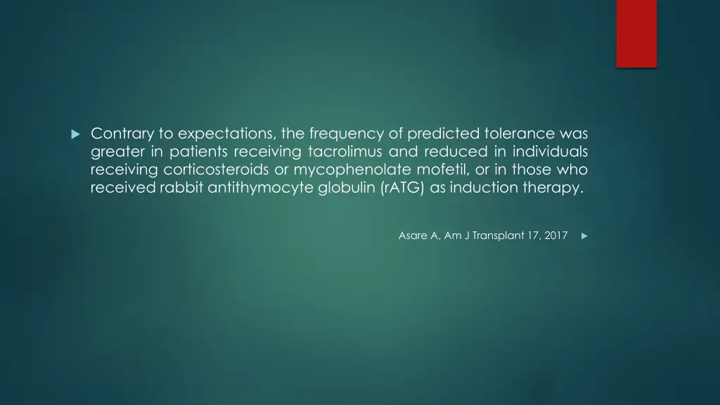 contrary to expectations the frequency