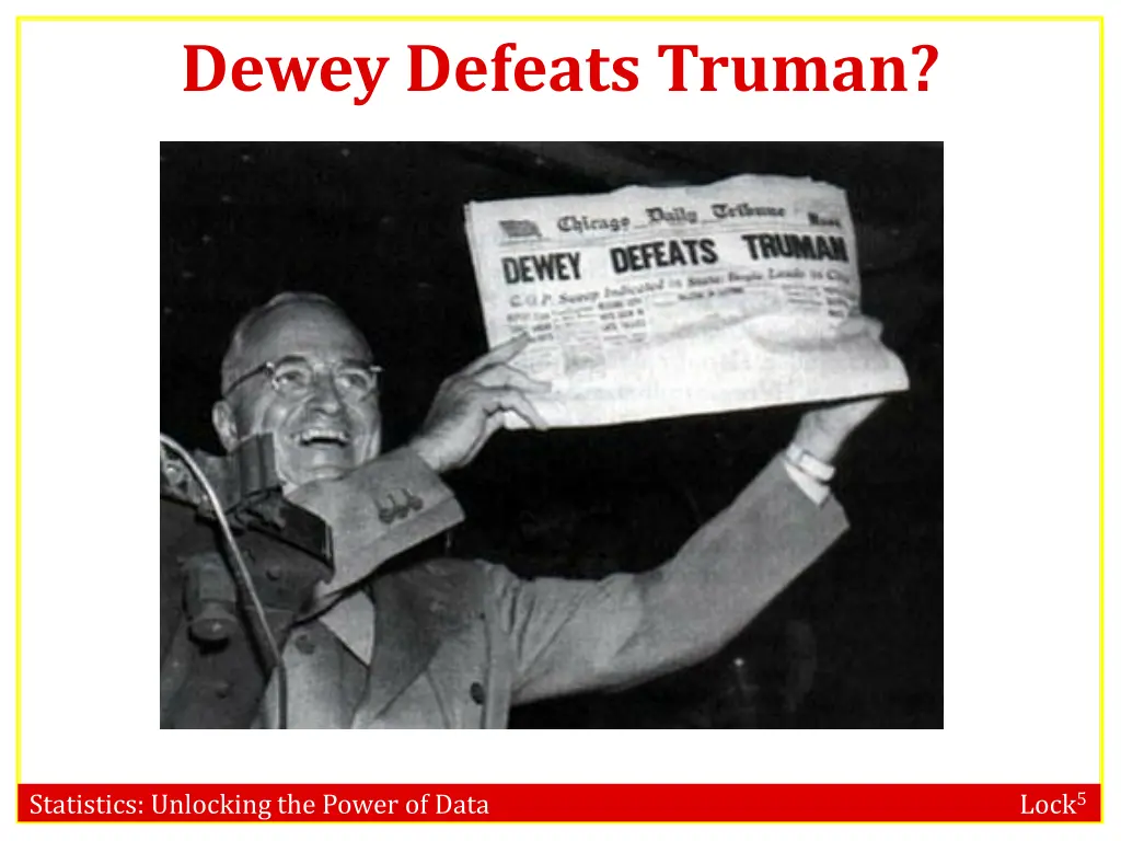 dewey defeats truman