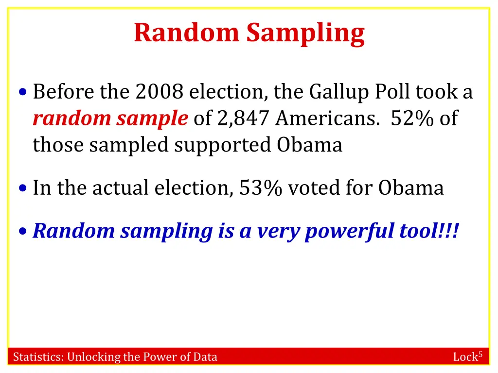 random sampling 1