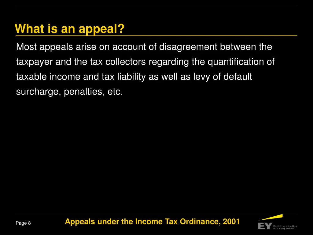 what is an appeal 1