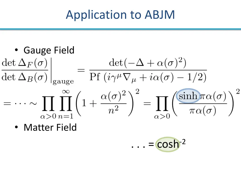 application to abjm 1