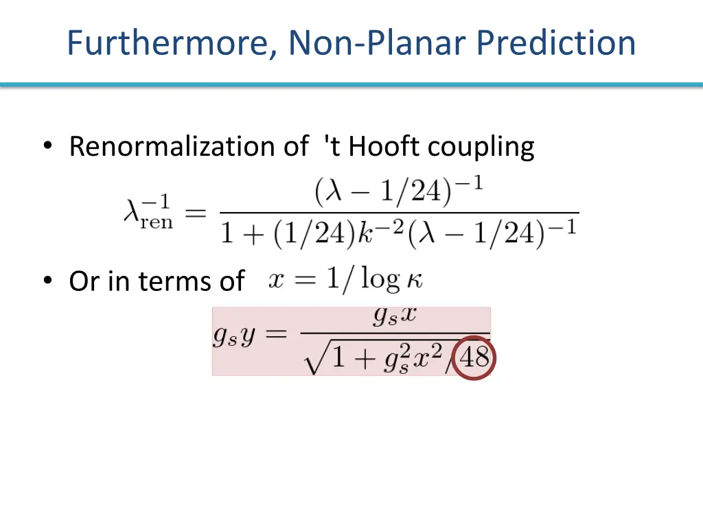 furthermore non planar prediction