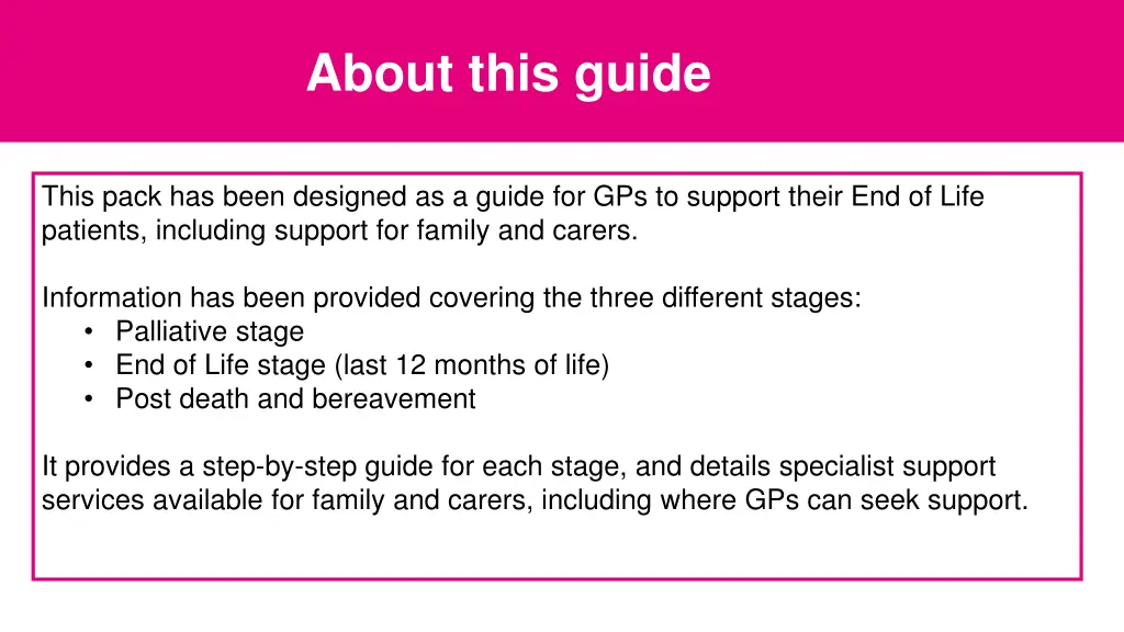 about this guide