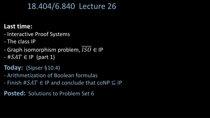18 404 6 840 lecture 26