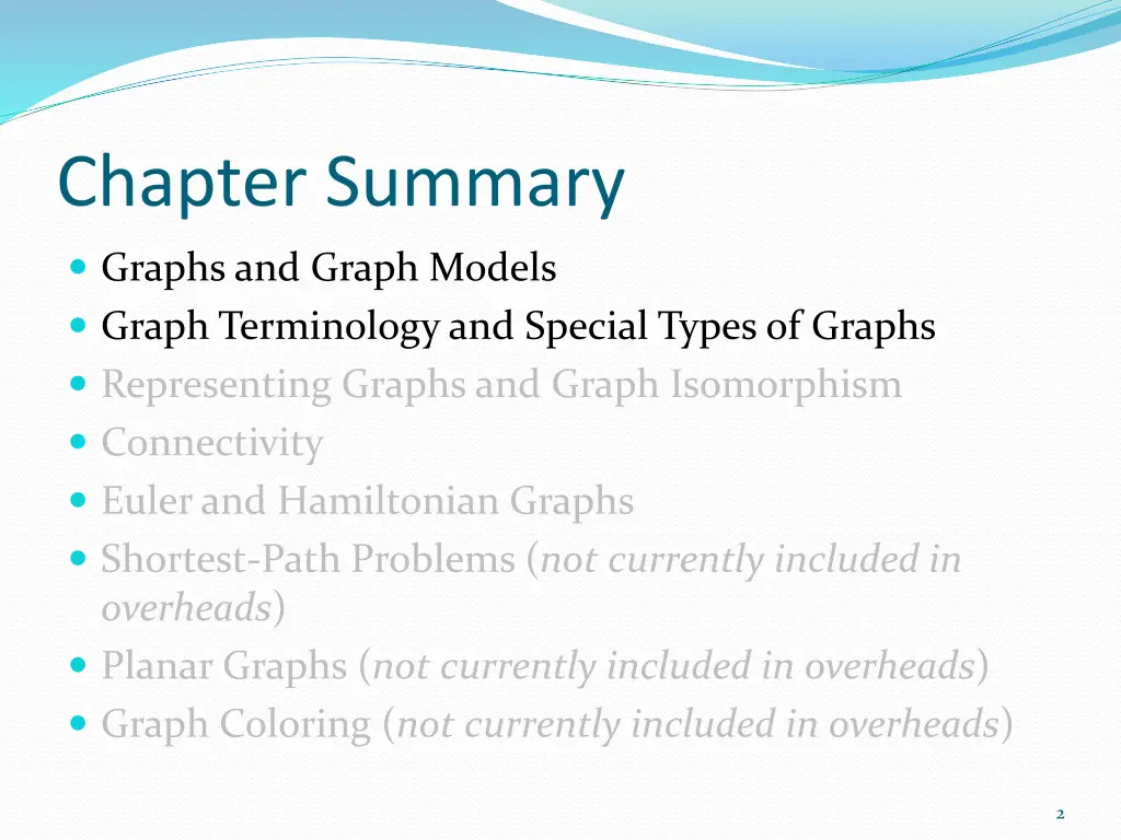 chapter summary