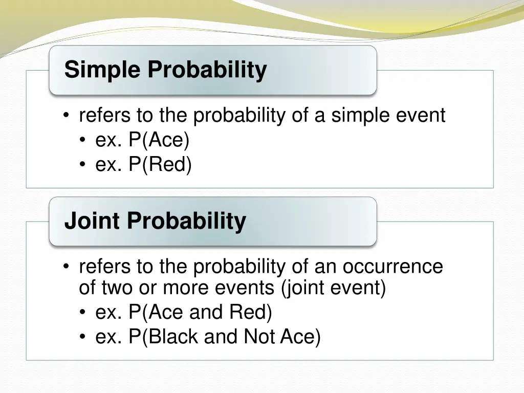 simple probability