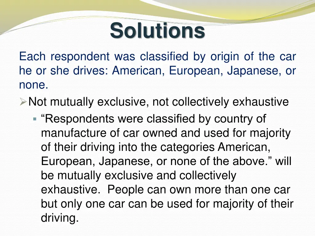 solutions 1