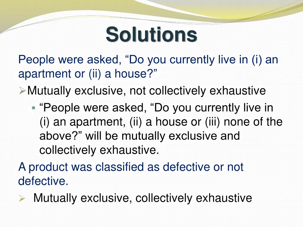 solutions 2
