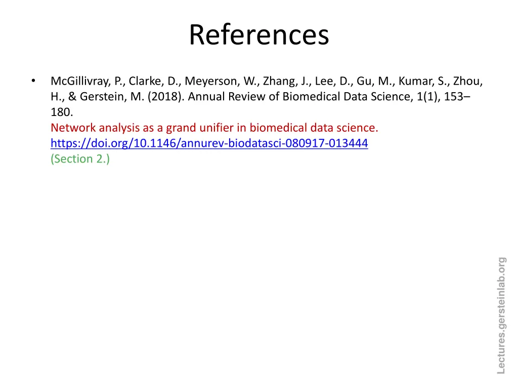 references