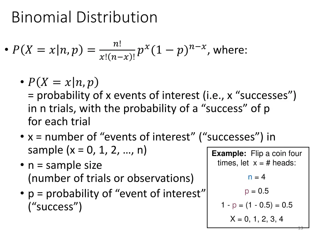 binomial distribution