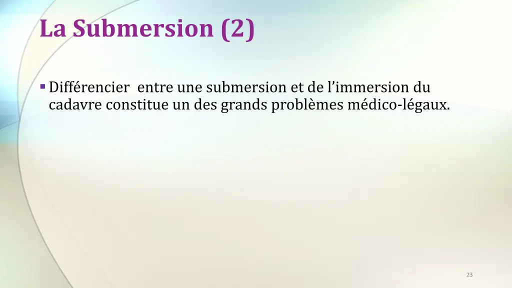 la submersion 2