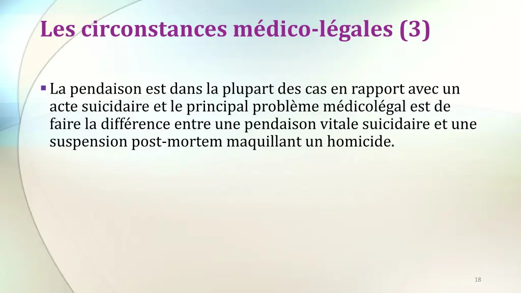les circonstances m dico l gales 3