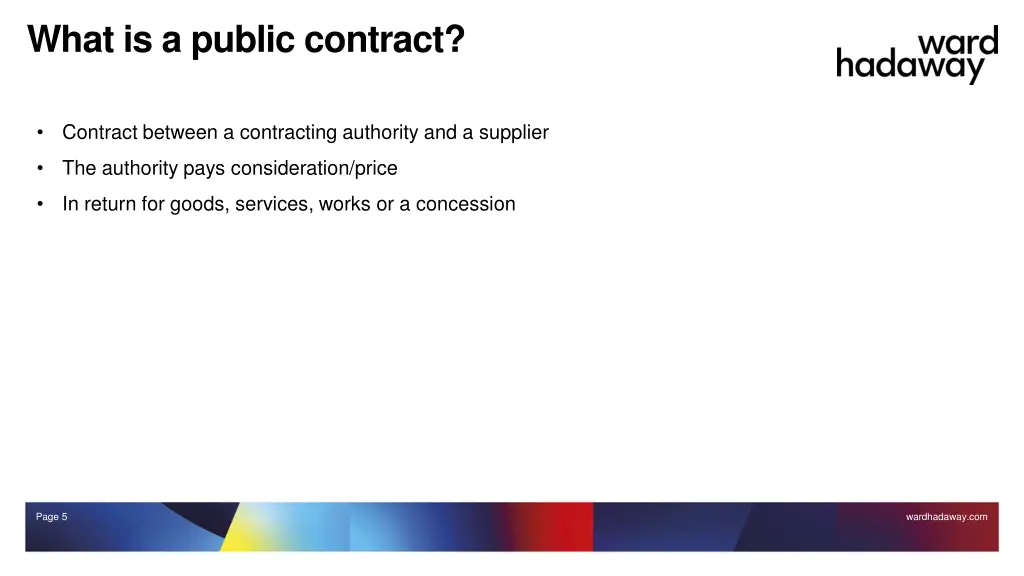 what is a public contract