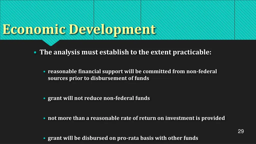 economic development 1