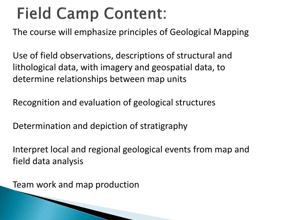 the course will emphasize principles