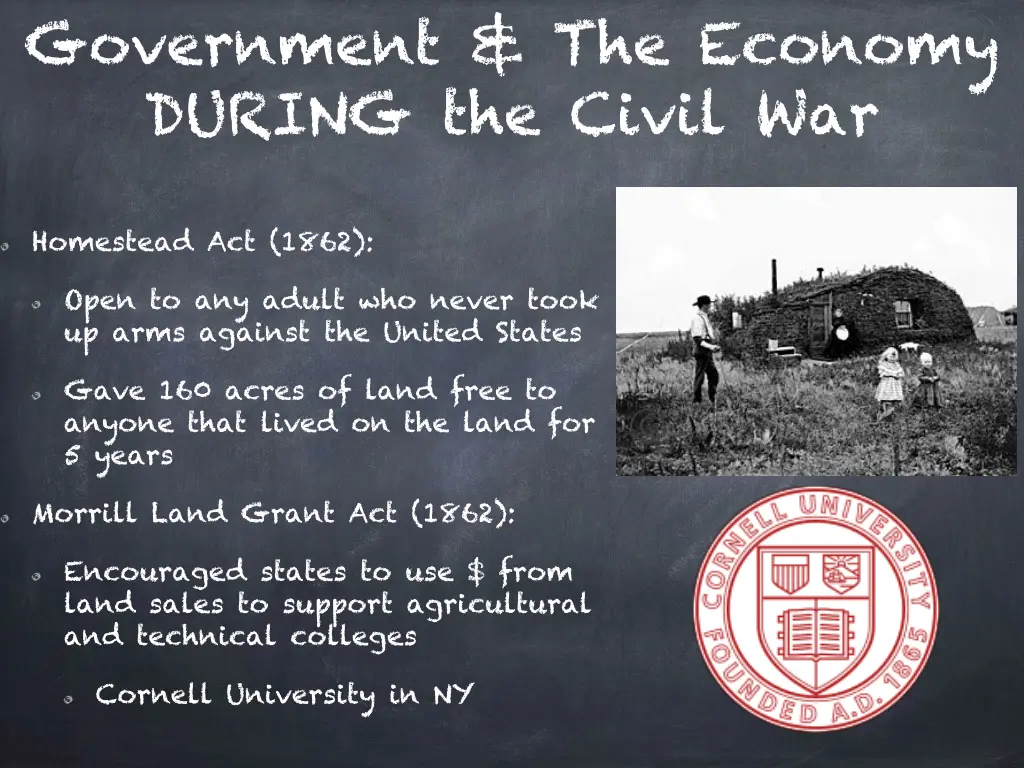 government the economy during the civil war