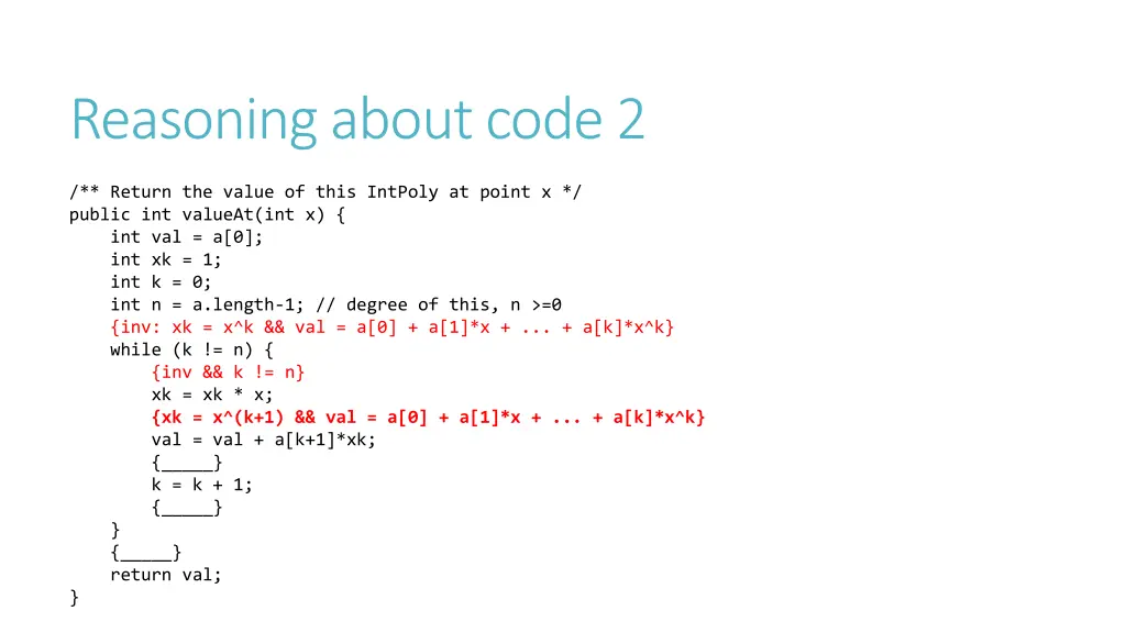 reasoning about code 2 4