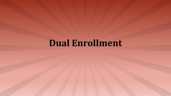 dual enrollment