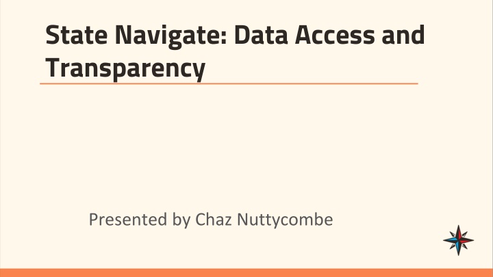 state navigate data access and transparency