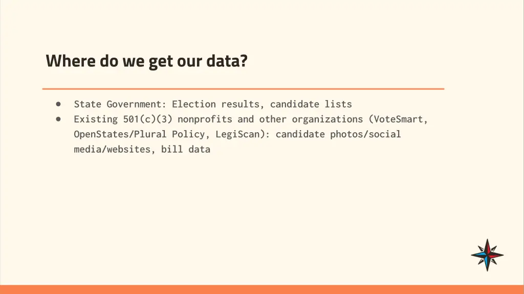where do we get our data
