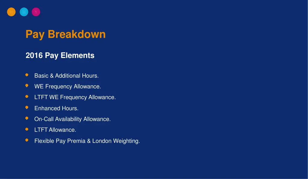 pay breakdown