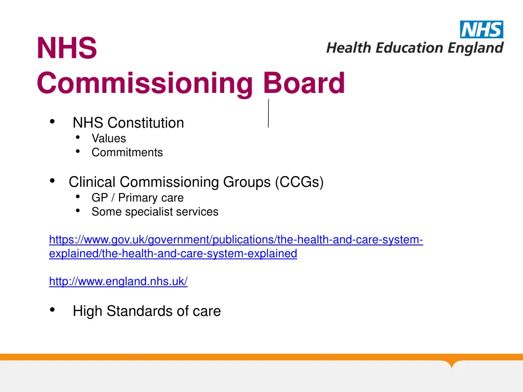 nhs commissioning board