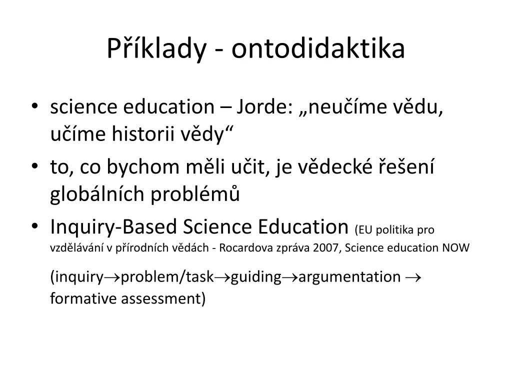 p klady ontodidaktika