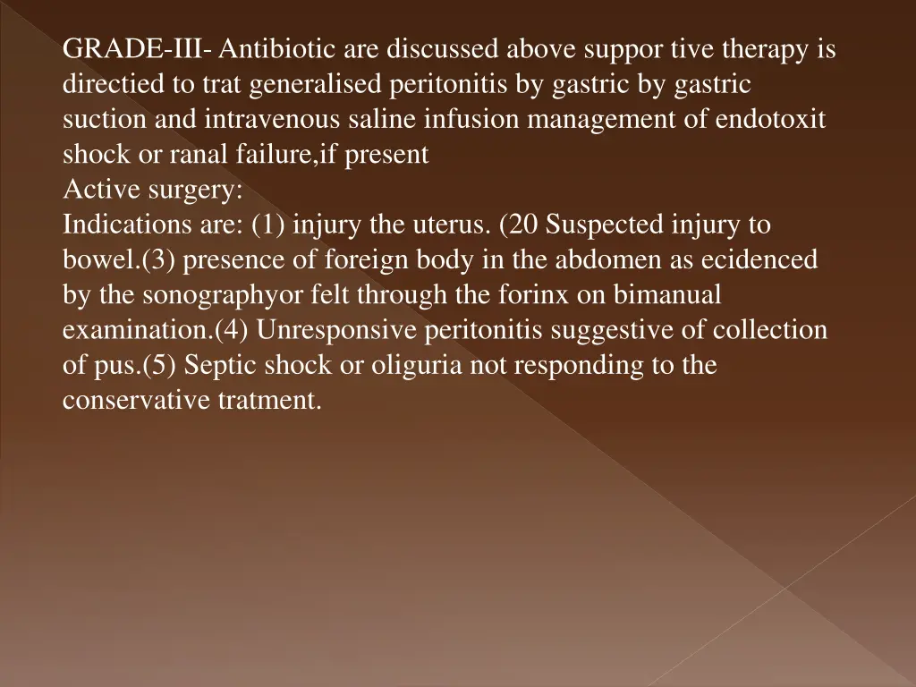 grade iii antibiotic are discussed above suppor