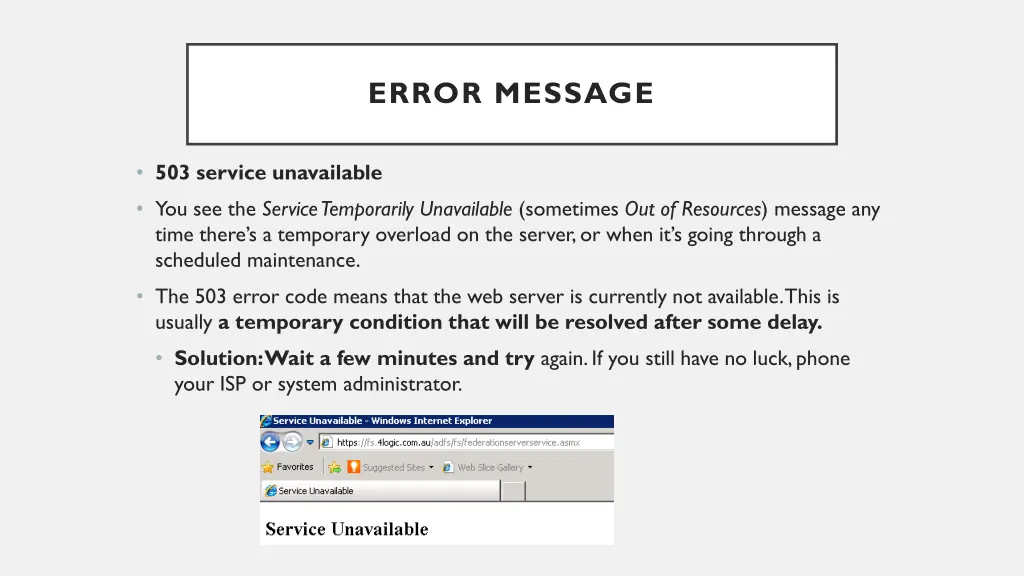 error message 8