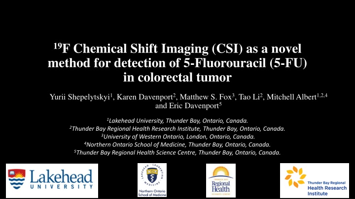 19 f chemical shift imaging csi as a novel method