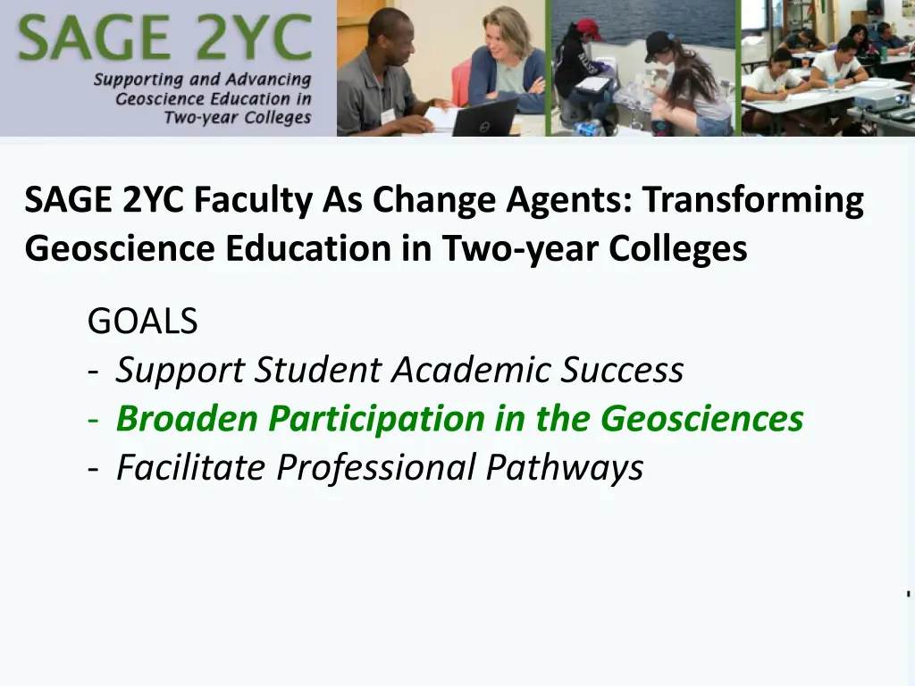 sage 2yc faculty as change agents transforming