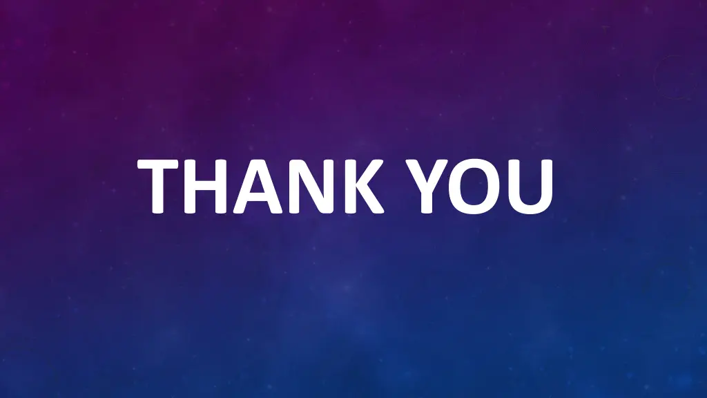 thank you