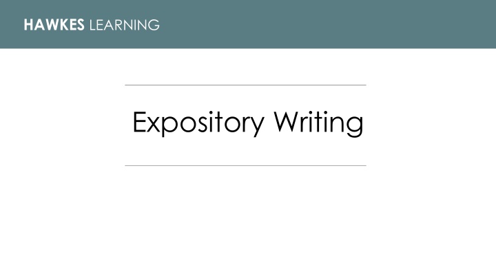 hawkes learning