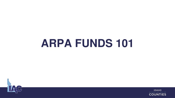 arpa funds 101
