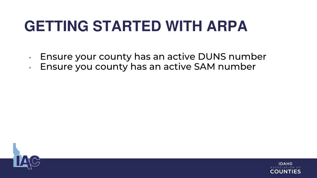 getting started with arpa