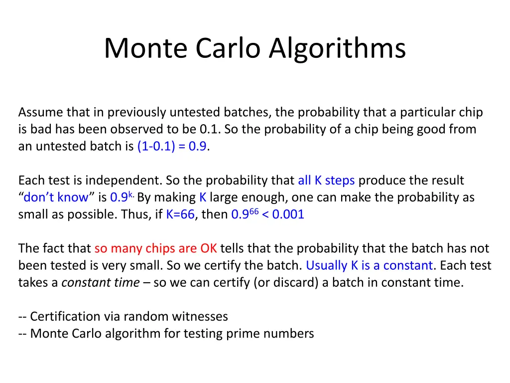 monte carlo algorithms 1