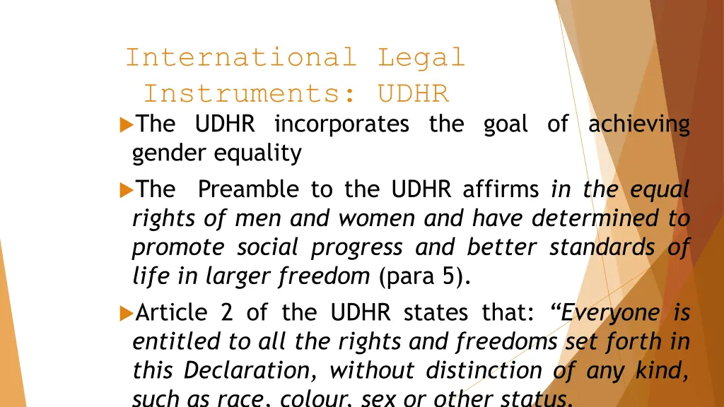 international legal instruments udhr the udhr